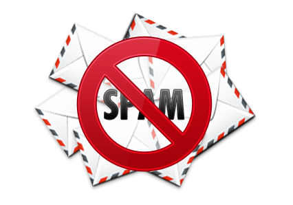 No Spam graphic